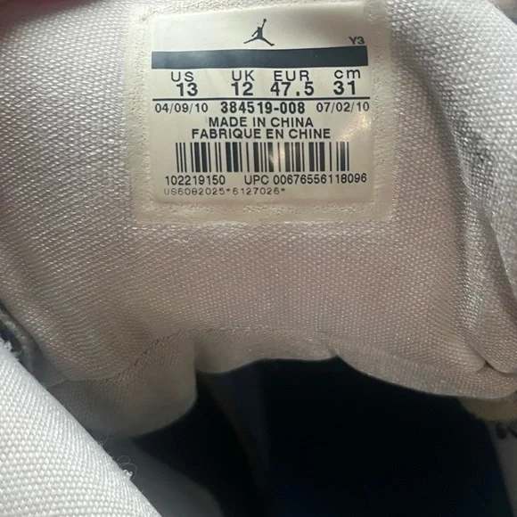 Men’s Flight Air Jordans size 13 - Picture 6 of 6